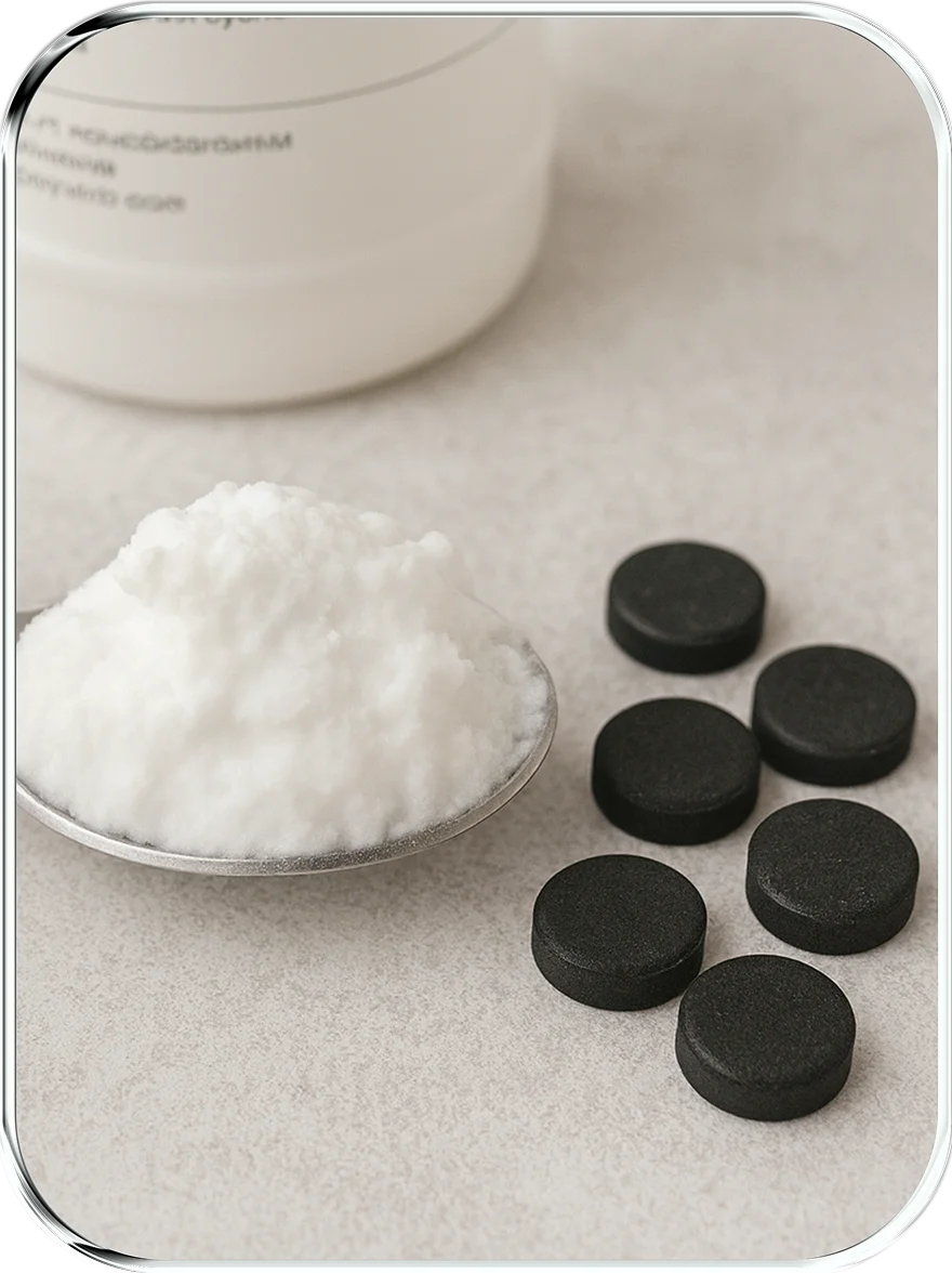 polisorb and activated charcoal tablets